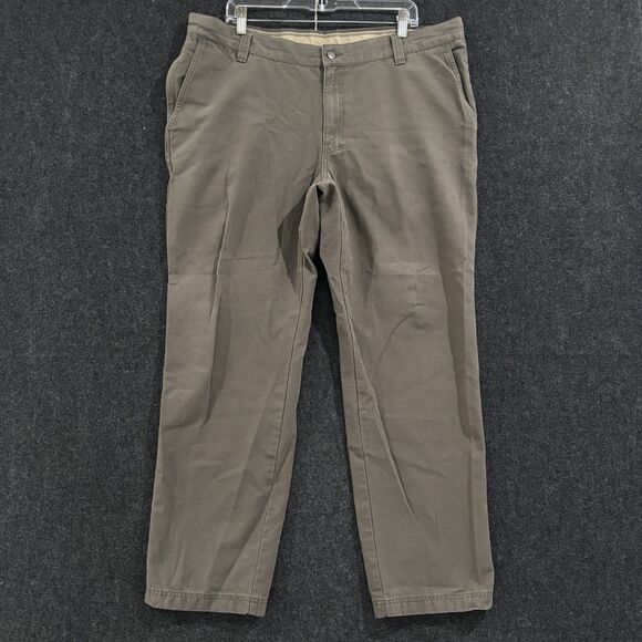 Columbia ROC Pants Mens 40x32 Brown Regular Fit Outdoor Work Utility AM8066 - Picture 1 of 13